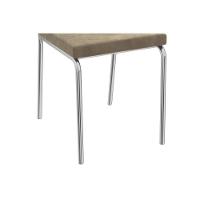 Cadeira Sala De Jantar Zaria 2c128 Kit 6 Un Cromado-cinza A050 Suede Suede - Kappesberg - 4