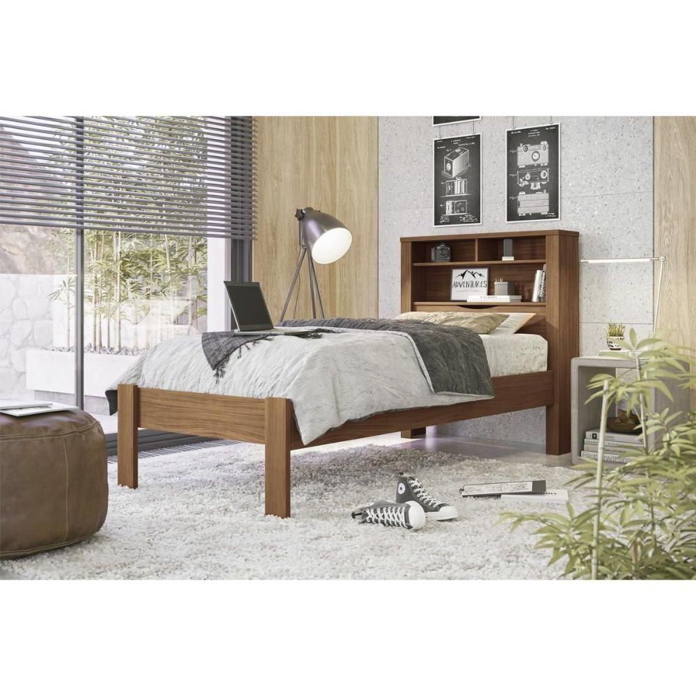 Cama Multifuncional Juvenil Invicta Jatobá - Santos Andirá - 1