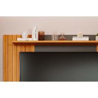 Painel Quarto P/ Tv Até 70 Pol Santiago C/ 2 Portas 180x135cm Cinamomo/off White - Permóbili
