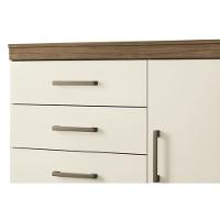 Cômoda Solteiro 1.4 Plus C/ 1 Porta E 4 Gavetas Jatobá/areia - Santos Andirá - 6