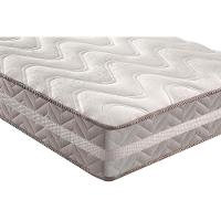 Conjunto Box Baú King Colchão Espuma Paropas D33 D45- Pro Sono Double Face Prata + Base Crc Courano White (193x203)