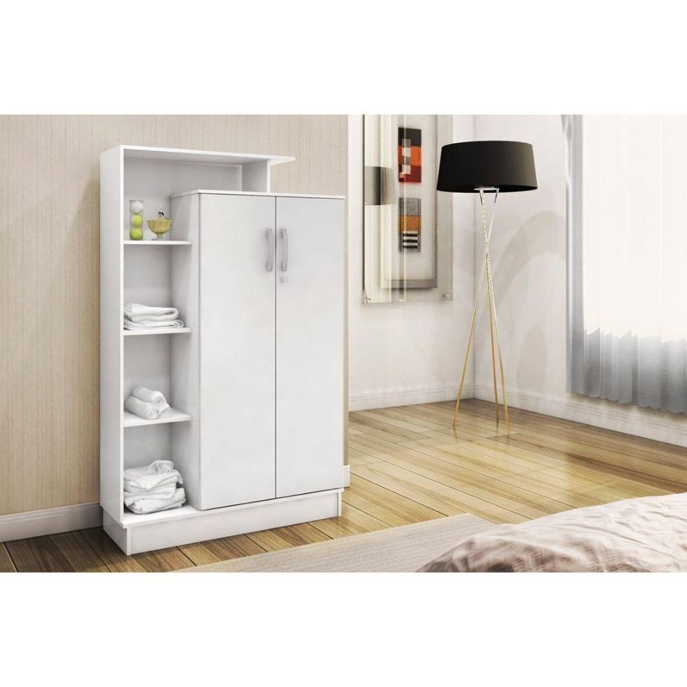 Armário Multiuso Lavanderia Elite C- 2 Portas Amendola-off White - Demóbile - 8