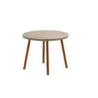 Sala De Jantar Completa Stellar 1599 Aço C- Tampo Madeirado 100cm E 4 Cadeiras Soft Rose-petra - Rose-areia - Carraro - 2