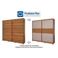 Guarda Roupa Casal 2 Portas E 4 Gavetas Magnum 1175 Flex Freijo Ou Freijo C- Avela - 2