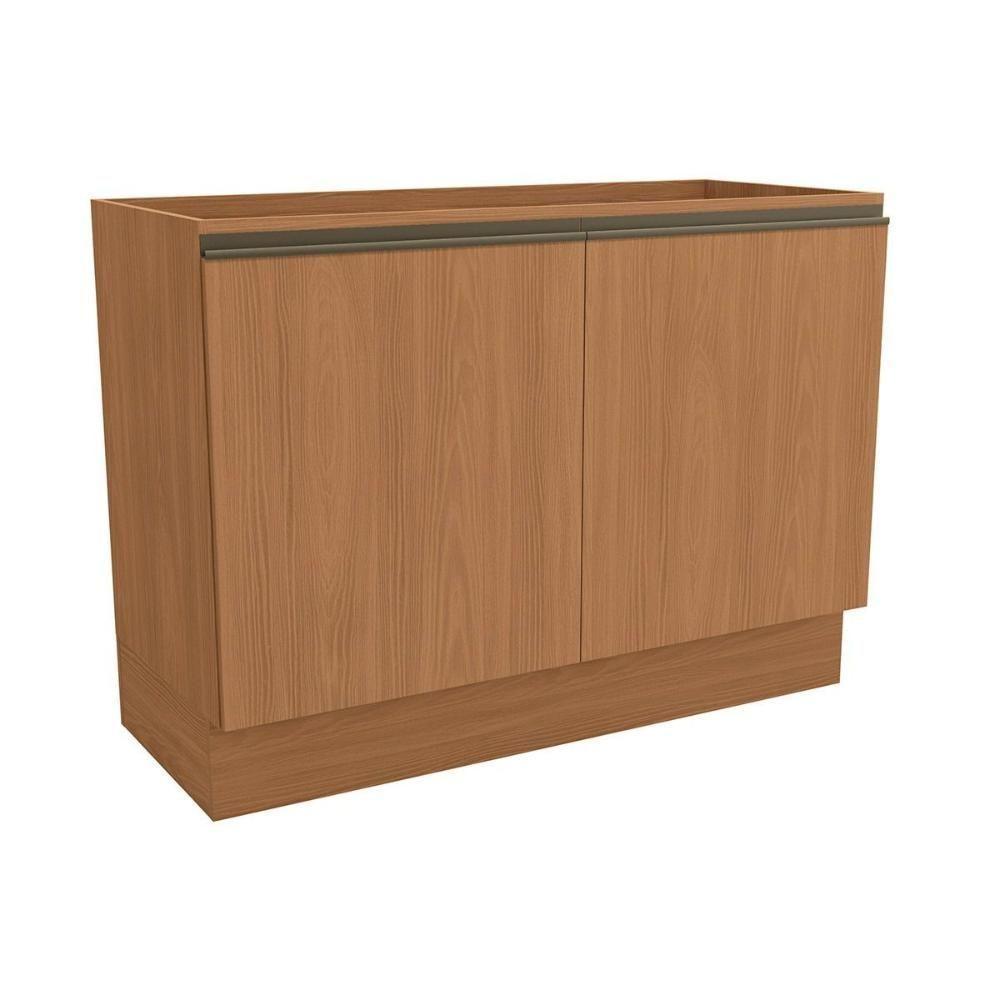 Balcão De Cozinha Modulado Maxxi G745 C- 2 Portas S-tampo 120cm Canela - Kappesberg - 1
