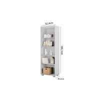 Estante De Livros Milão C/ 4 Prateleiras Amêndoa - Conquista - 2