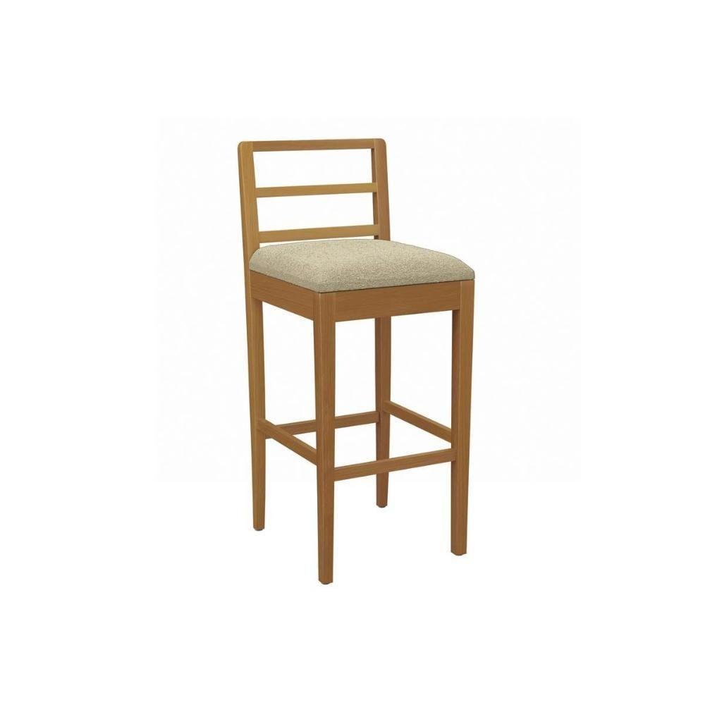 Banqueta Sala De Jantar Sofia Madeira Maciça 1bmm002ca 1 Un Carvalho-boucle Bege - Kappesberg - 1