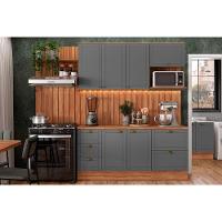 Multiuso De Cozinha Painel De Edição P- Fechamento Ripado Bella 2618 61x60x3,0cm Branco - Carraro - 3