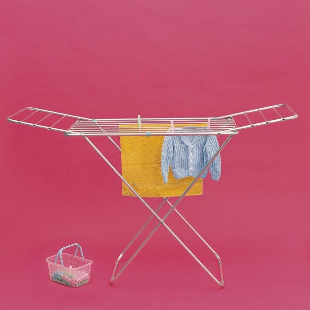 Varal De Chão Com Abas De Alumínio - 9