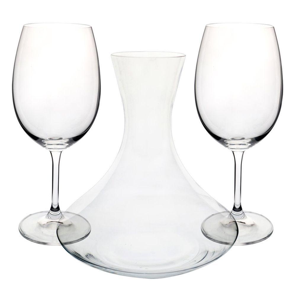 Jogo Para Vinho Linha Forum 3 Peças 1,5l 450ml 57283 - Bohemia Crystal - 1