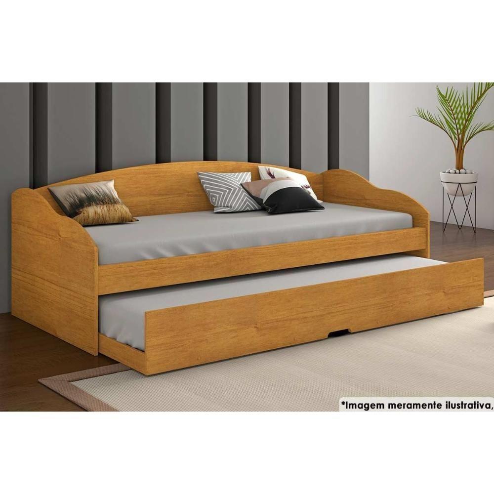 Bicama Solteiro Funny Iii C/ Auxiliar Cinamomo - Conquista - 1