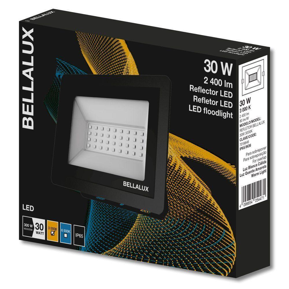 Refletor Led 30w 3000k Bellalux 30w Bivolt 3000k - 2