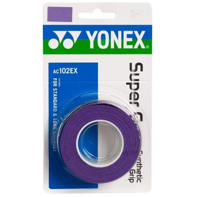 Overgrip Yonex Super Grap Com 03 Unidades Cor Roxo