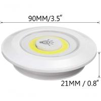 Luminária Lâmpada Led Spot Sem Fio Portátil Controle Remoto - 5