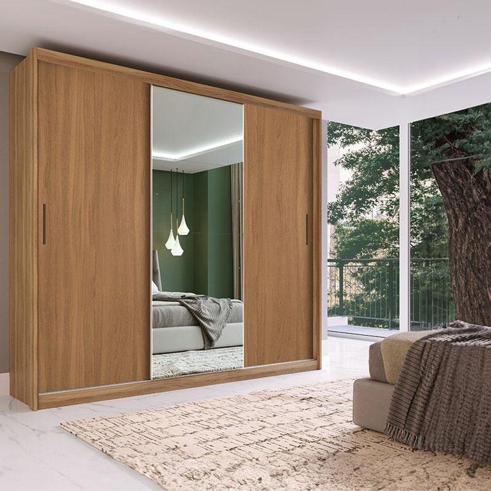 Guarda Roupa Casal Ambiente Dalila 32411 Amendola Off White Flex - Demóbile - 1