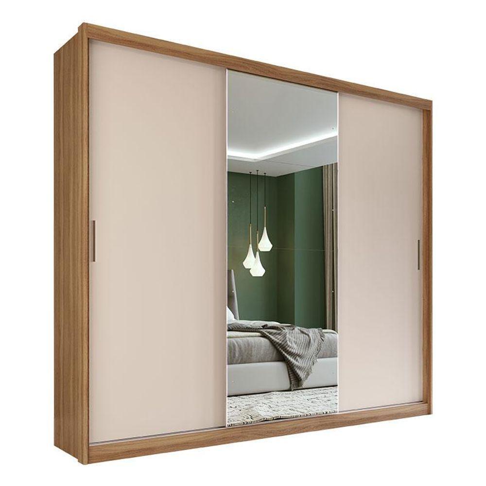 Guarda Roupa Casal Ambiente Dalila 32411 Amendola Off White Flex - Demóbile - 8