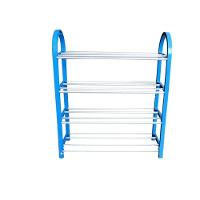 Sapateira 16 Sapatos Desmontavel Com 4 Prateleiras Vertical 8 Pares Aluminio - 7