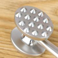 Martelo Batedor Amaciador De Carne Profissional Manual De Zinco - 6