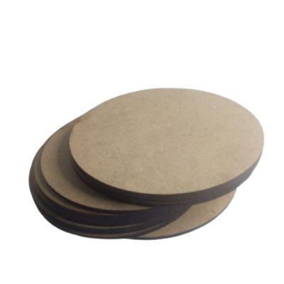 Kit 100 Discos 5cm Mdf Cru Bolacha