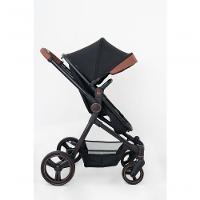 Carrinho De Passeio Galzerano Ivy 0 A 15kg Com Cesto Moises Preto - 2