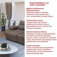 Sofá 3 Lugares Reclinável E Retrátil Dallas 2,50 Pés De Madeira 4 Lugares Império Marrom 175 - 7