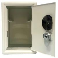 Mini Cofre Mecânico Segredo Chaves Dinheiro Joias Branco - 3