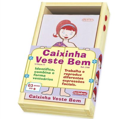 Caixinha Veste Bem - Ela - Carimbras