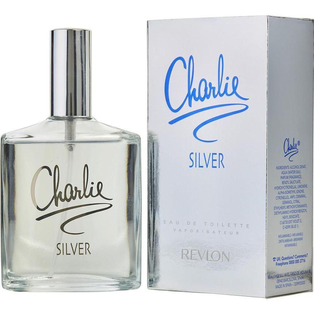 Perfume Feminino Charlie Silver Revlon Eau De Toilette Spray 100 Ml - 1
