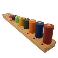 Brinquedo Educativo Infantil Sequência Unidade Mdf 9 Cores - 3