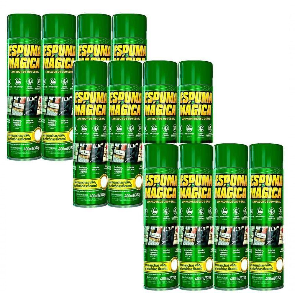 Kit Com 12 Espuma Aerossol 400ml - Proauto Premium - 1