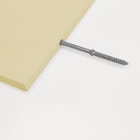 Kit 3 Prateleiras U 80 X 10cm Bege Claro Suporte Invisível - 2