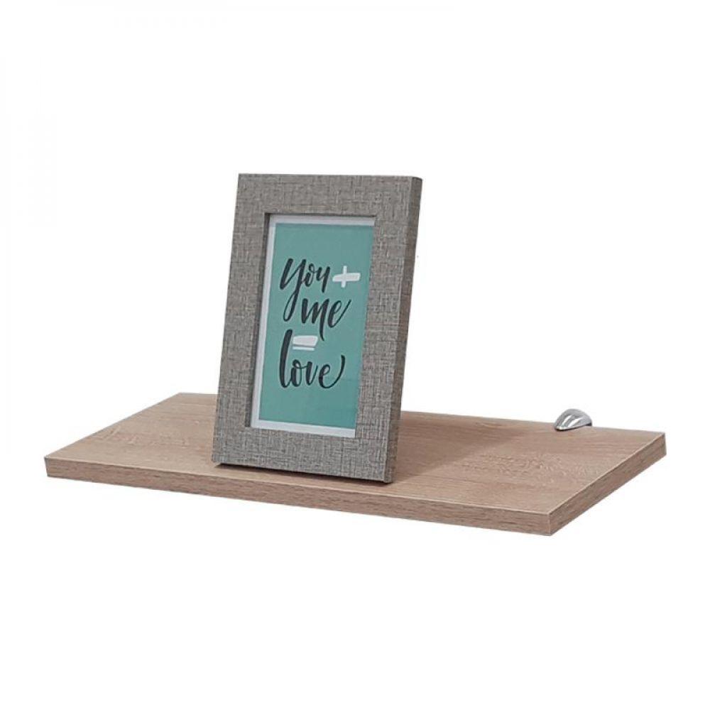 Prateleira 30 X 15cm Carvalho Com Suporte Tucano - 3