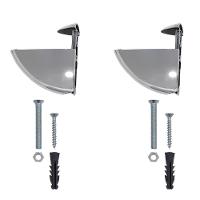 Kit 3 Prateleiras 60 X 15cm Amarela Com Suporte Tucano - 5