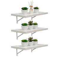 Kit 3 Prateleiras 50 x 25cm Branco Espessura 25mm - 3