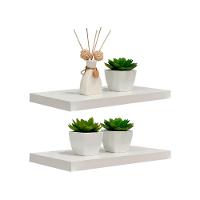 Kit 2 Prateleiras 40 x 15cm Branco Espessura 25mm Invisível - 1