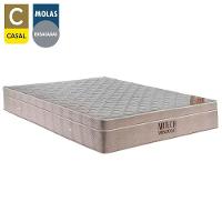 Cama Baú Casal Suede + Colchão Casal Ortobom Airtech Molas Springpocket (65x138x188) Cinza - 7