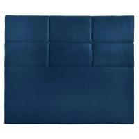 Cabeceira Estofada Milena 1,40 Casal Shop Das Cabeceiras Azul - 1