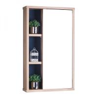 Armário para Banheiro com Espelho Milano Carvalho e Marinho - 1