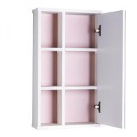 Armário com Espelho para Banheiro Milano Rosa Claro - 2