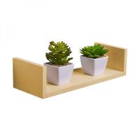 Prateleira U 40 x 20cm Bege Claro Invisível - 1