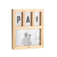 Porta Retrato Madeira Letreiro - 1