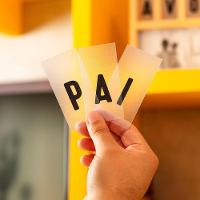 Porta Retrato Madeira Letreiro - 3