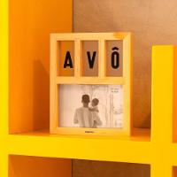 Porta Retrato Madeira Letreiro - 4