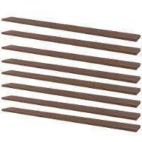 Kit 8 Prateleiras 100 X 10cm Nogal Suporte Invisível - 1