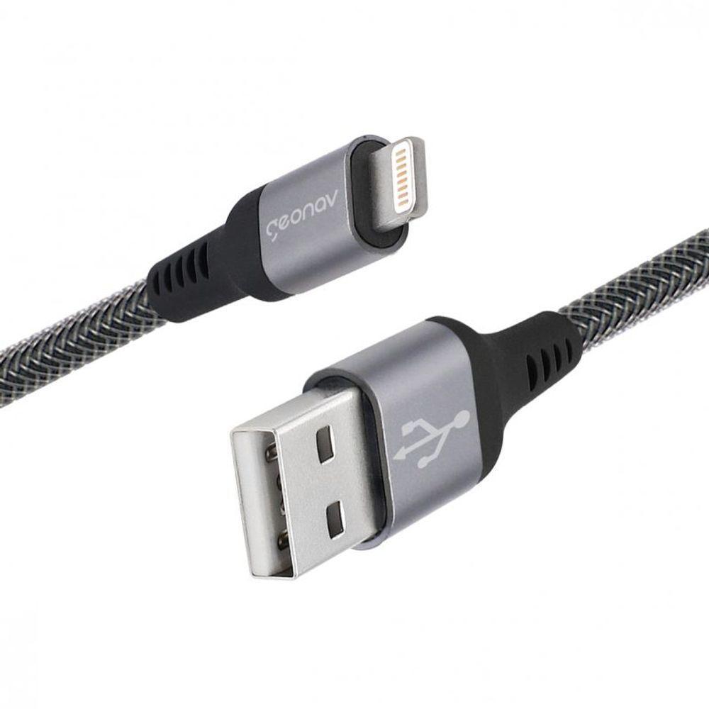 Cabo Lightning Ultra Resistente Em Nylon Transparente - 3
