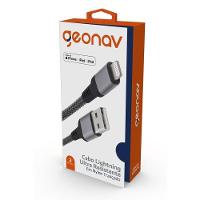 Cabo Lightning Ultra Resistente Em Nylon Transparente - 2