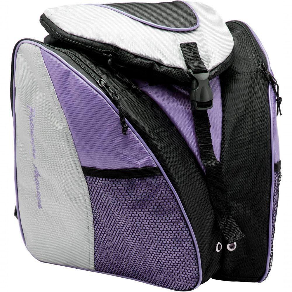 Bolsa Mochila Patins Com Alça E 3 Divisórias Reforçada Lilás - 1