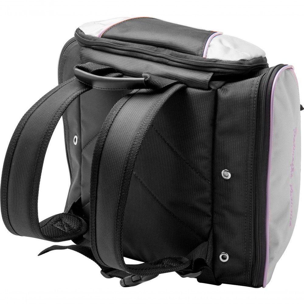 Bolsa Mochila Patins Com Alça E 3 Divisórias Reforçada Lilás - 2