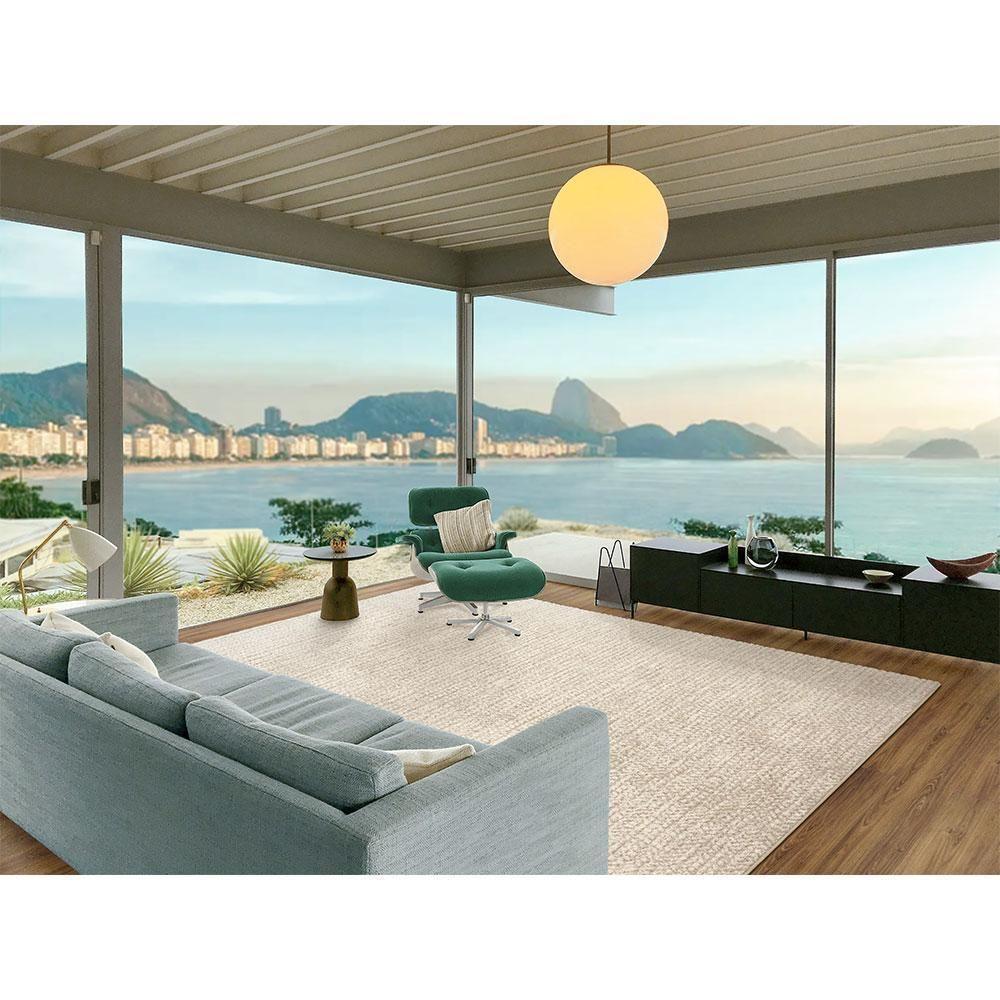 Tapete Para Sala Glamour Prata 2,00X2,50 São Carlos - 5