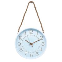 Relógio Parede Moderno Redondo Serrano Rose Gold White 30cm - 1